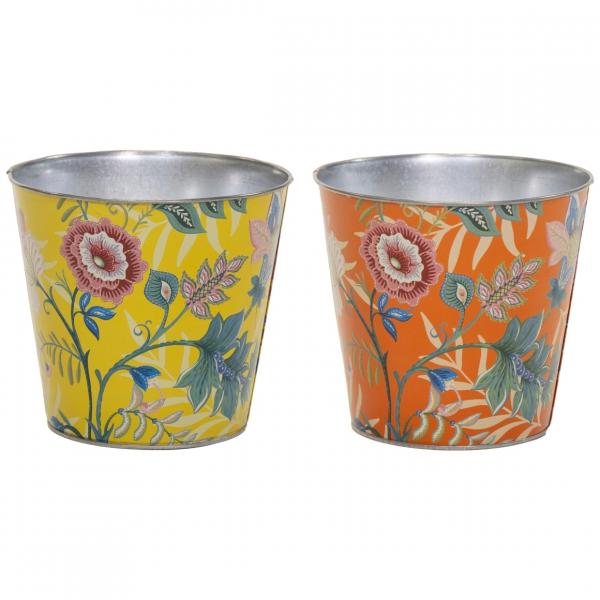 Blumentopf Bob Morris XL 17 cm 2 Stück sortiert