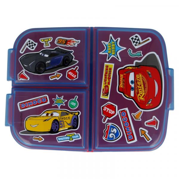 Disney Cars - Brotbox mit 3 F&auml;chern
