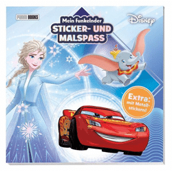 Disney: My sparkling sticker and coloring fun