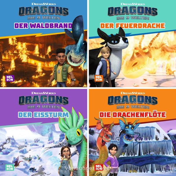 Dragons - Die neuen Welten - 20 Maxi - Mini B&uuml;cher - Box 44