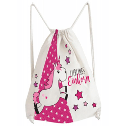 Einhorn - Turnbeutel Lieblingseinhorn