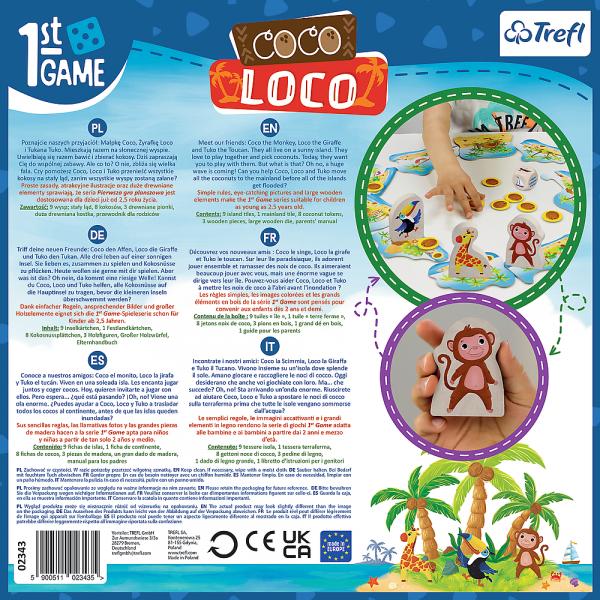 Erstes Spiel - Coco Loko - Brettspiel