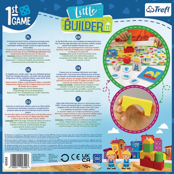 Erstes Spiel - Little Builder - Brettspiel
