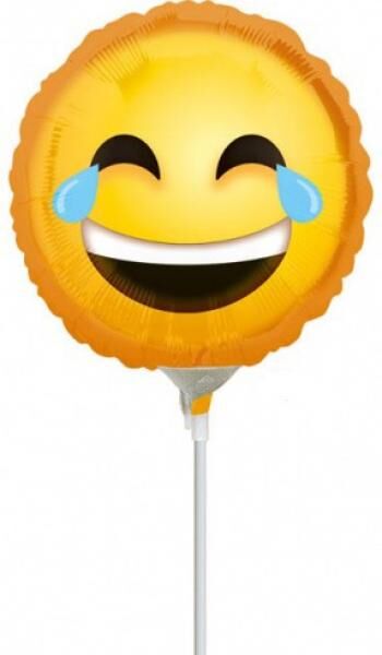 Folienballon Laughing Emoticon Mini