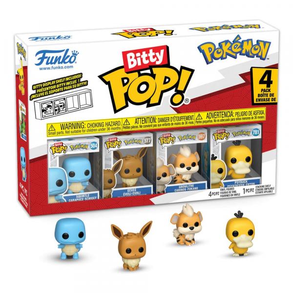 Funko 81135 - Bitty POP - Pok&eacute;mon - Serie 4 - 4er Pack