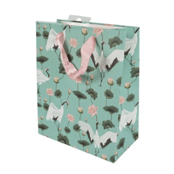 Gift bag Crane 20.5 x 11 x 25.5 cm