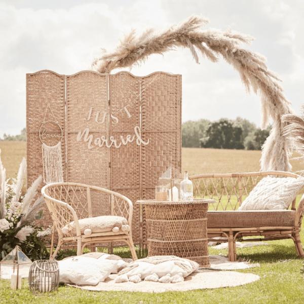 Ginger Ray Kartenbox Holz natur 30 cm