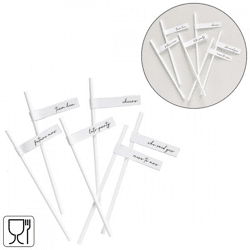 Ginger Ray Team Bride papieren rietjes set van 16