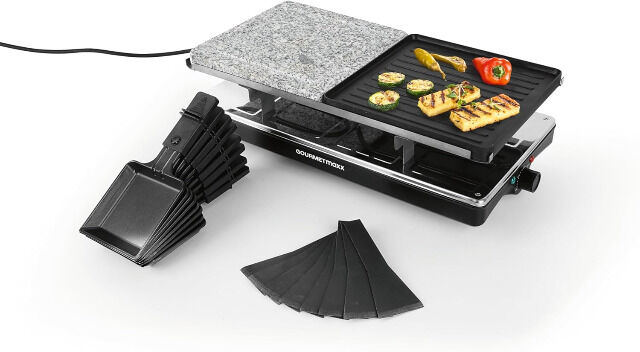 GOURMETmaxx 2-in-1 Raclette Set 8 Personen