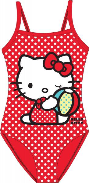 Hello Kitty - Badeanzug f&uuml;r M&auml;dchen - 104-134 cm