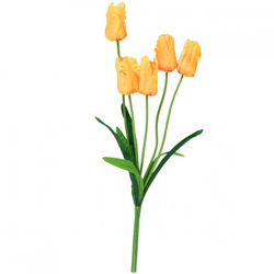 Künstliche Blume Tulpe gelb 58 cm