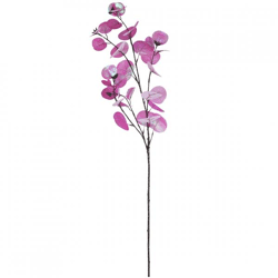 Artificial branch Eucalyptus purple 81 cm