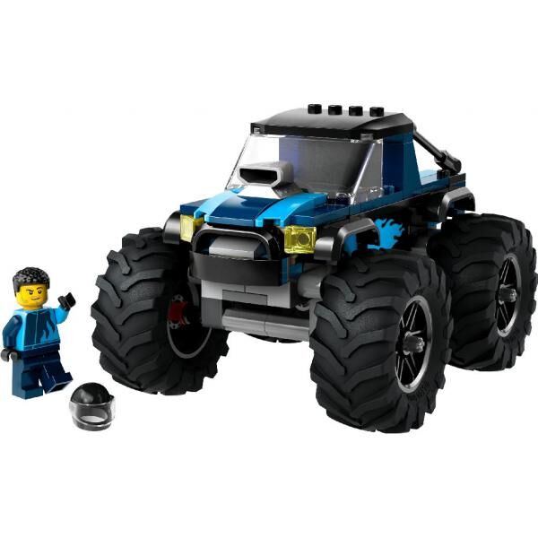 LEGO&reg; 60402 City Fahrzeuge - Blauer Monstertruck (148 Teile)