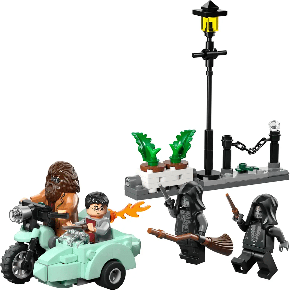 LEGO&reg; Harry Potter&trade; - Hagrids und Harrys Flucht aus dem Ligusterweg (124 Teile)