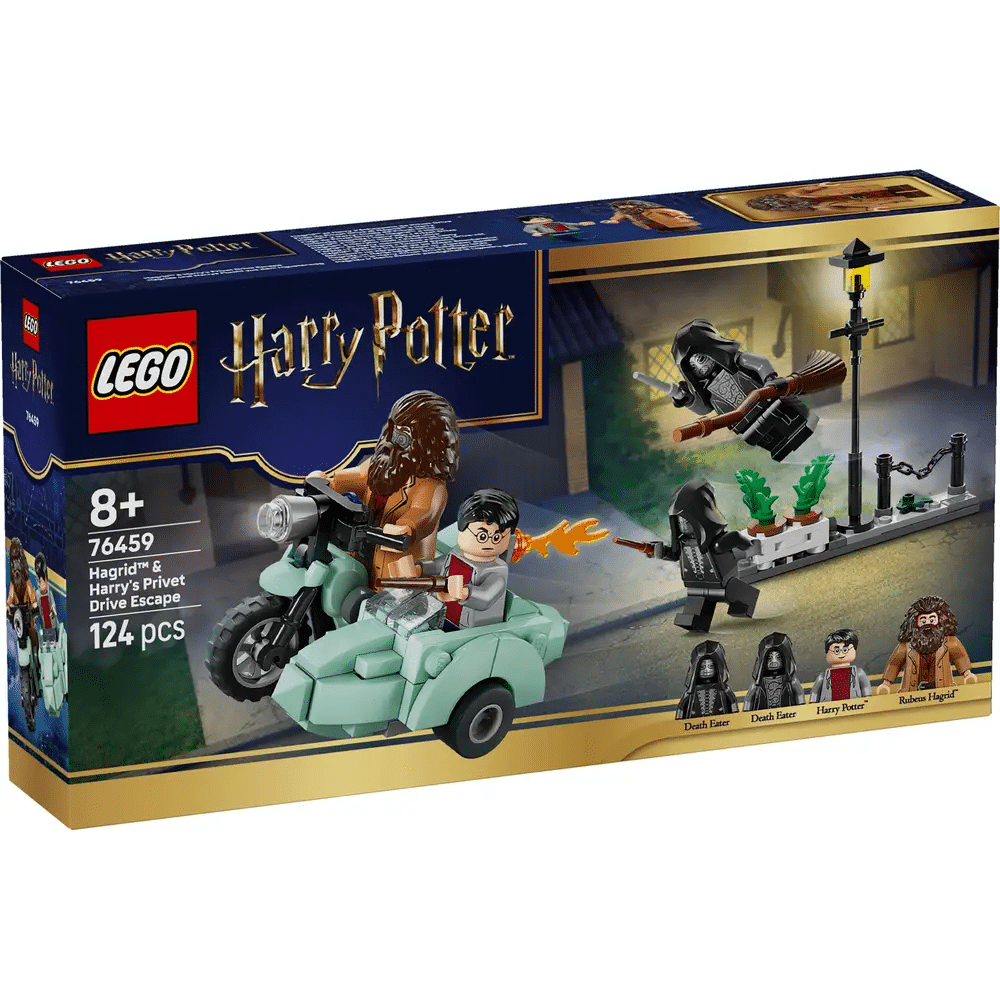 LEGO&reg; Harry Potter&trade; - Hagrids und Harrys Flucht aus dem Ligusterweg (124 Teile)