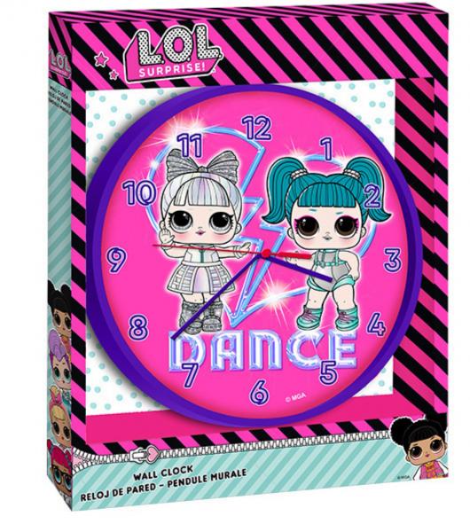 LOL Surprise - Wanduhr f&uuml;r Kinder