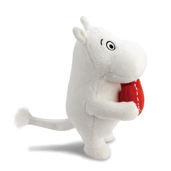 Moomin - Standing with Heart Pl&uuml;schfigur - 17 cm