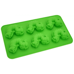 Caterpillar muffin tin silicone