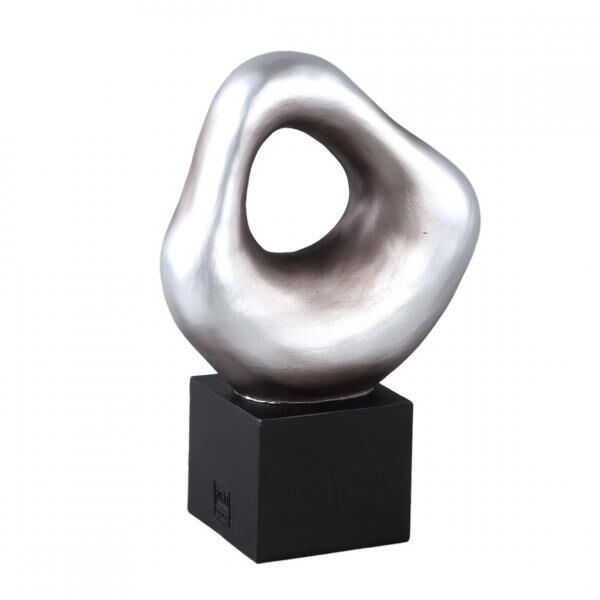 PTMD Statue Dolcey Silber 29 cm