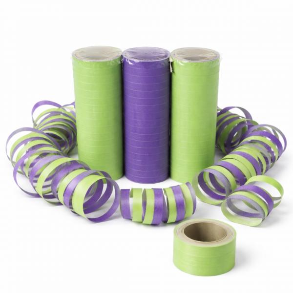Flieder lila/grün 4 Meter Satz von 3