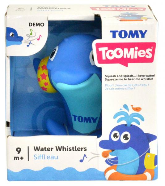 Tomy E72359 - Delfin Badespielzeug mit Pfeiffunktion
