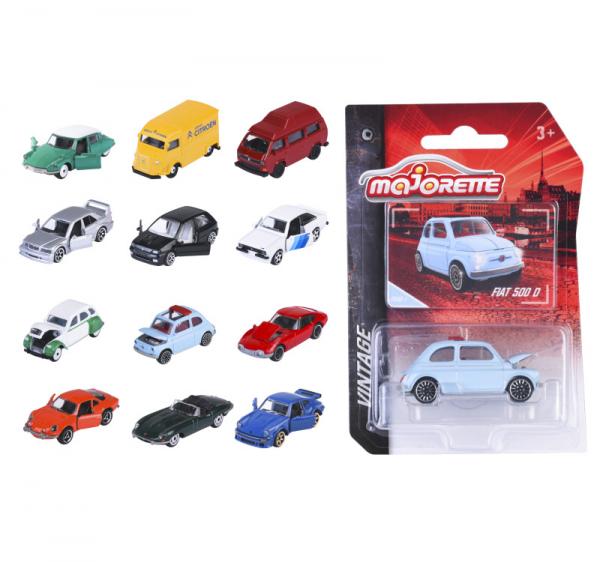 Vintage Assortment, 6-sort. - Modellauto