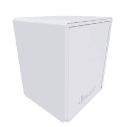 Vivid Alcove Flip White - Deck Box