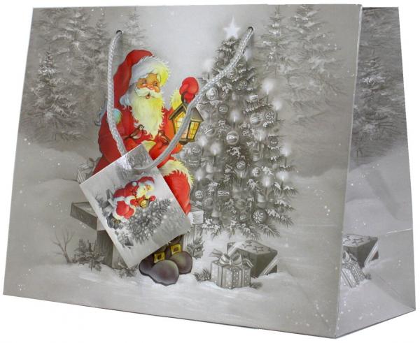 Weihnachtsgeschenkt&uuml;ten Weihnachtsmann - Medium-quer - 5 Motive