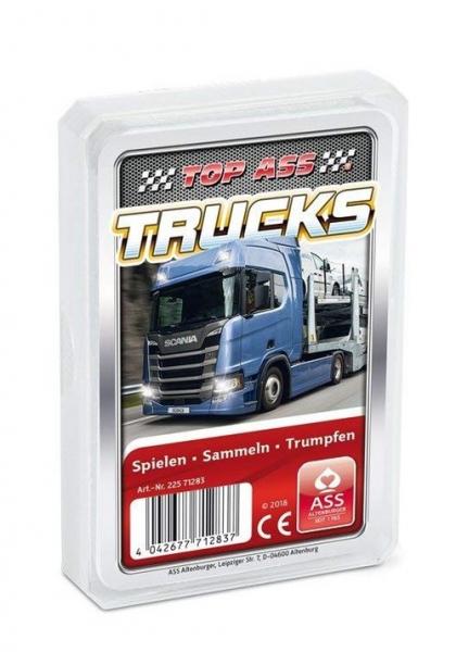 ASS Altenburger 22571283  - TOP ASS Quartett Trucks - Spielkarten