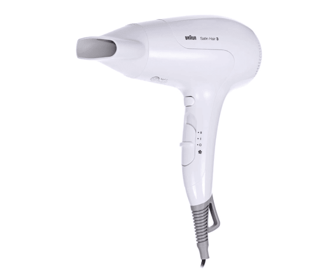 BRAUN BRHD130 Reise-Haartrockner mit Klappgriff – Neuware