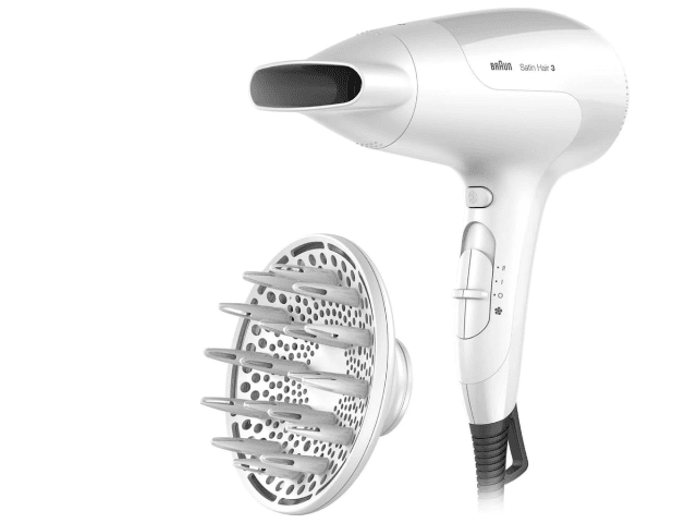 BRAUN BRHD130 Reise-Haartrockner mit Klappgriff – Neuware