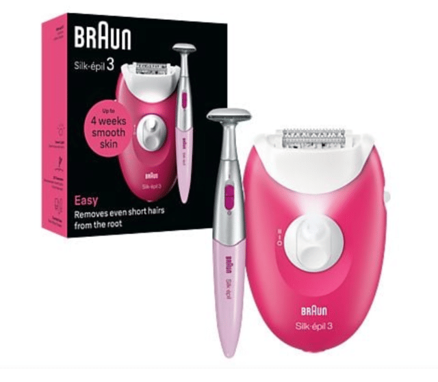 BRAUN Silk-épil SE3-202 Elektrischer Epilierer mit Smartlight – Neuware