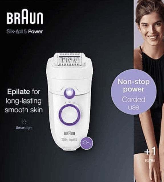 BRAUN Silk-épil SE5-505P Epilierer für Damen – Neuware