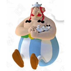 Chibi Obelix und Idefix - Spardose