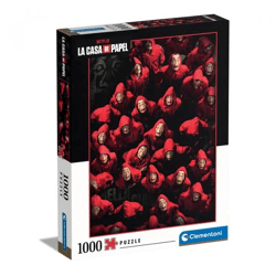 Clementoni 39654 - 1000 piece jigsaw puzzle - Netflix - La Casa de Papel