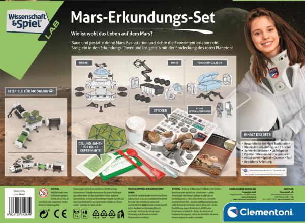 Clementoni 59289 - Mars-Erkundungs-Set
