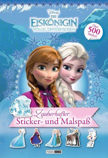 Disney Die Eisk&ouml;nigin: Zauberhafter Sticker- und Malspa&szlig;