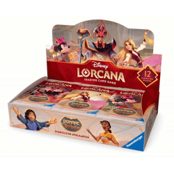 Disney Lorcana: Set 8 - Dömäne von Dschafar - Display mit 24 Booster Packs (Deutsch) - Trading Cards
