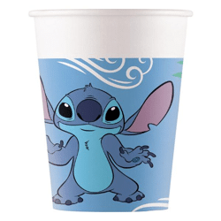 Disney Stitch - 8 Pappbecher - 200 ml
