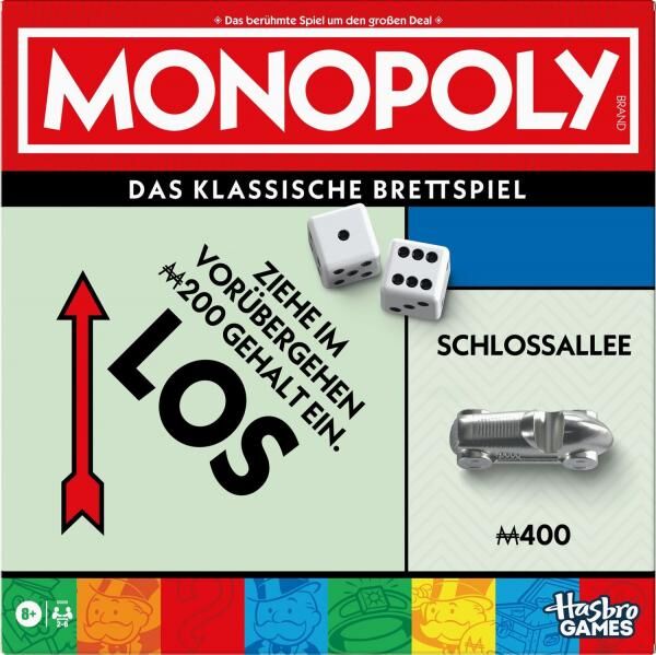 Hasbro G0009100 - Monopoly Classic Refresh 2025