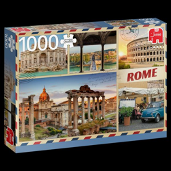 Jumbo Spiele 18862 - Greetings from Rome - 1000 piece jigsaw puzzle