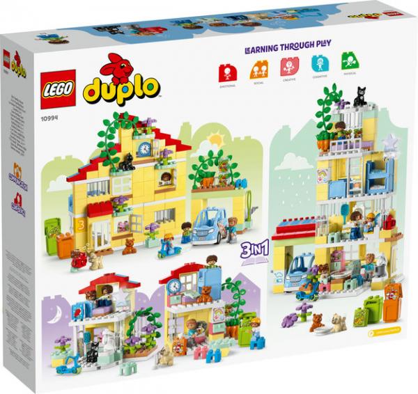 LEGO&reg; 10994 - Duplo 3 in 1 Familienhaus (218 Teile)