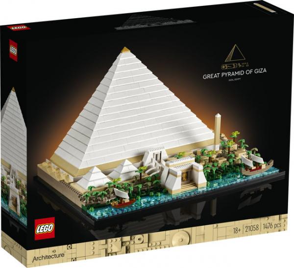 LEGO&reg; 21058 - Architecture Cheops-Pyramide (1476 Teile)