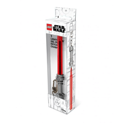 LEGO® STAR WARS - Gel pen with clip - Lightsaber Red