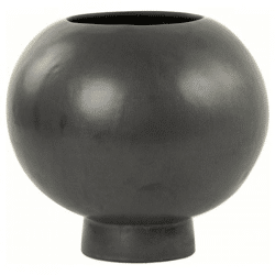 Light & Living flowerpot Maguli anthracite ceramic 29 cm