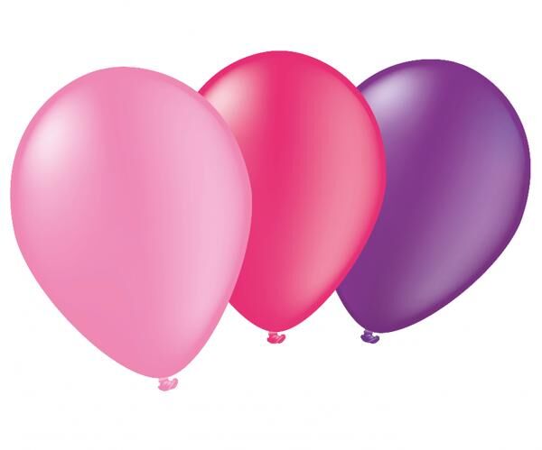 Luftballons "M&auml;dchen" - 30 cm