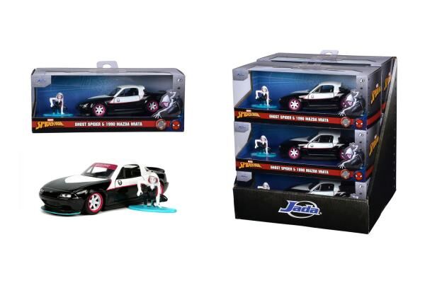 Marvel Ghost Spider 1990 Miata 1:32