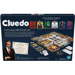 Mattel F6420100 - Cluedo Classic: The classic detective game