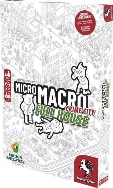 MicroMacro: Crime City 2 &ndash; Full House (Edition Spielwiese) - Familienspiel