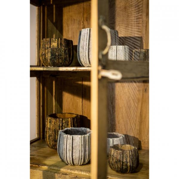 PTMD Blumentopf Valerio M gelb 16 cm